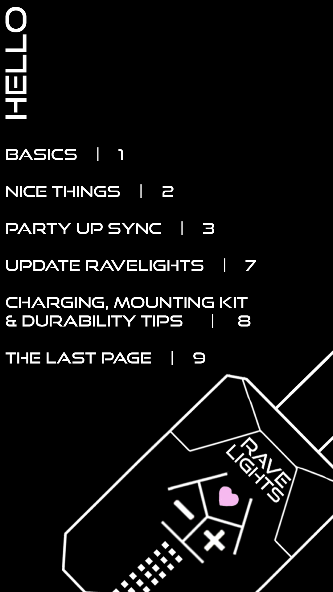 Table of Contents